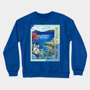 Nelson Bay Poster Crewneck Sweatshirt